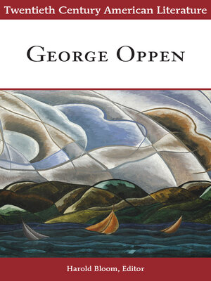 cover image of George Oppen